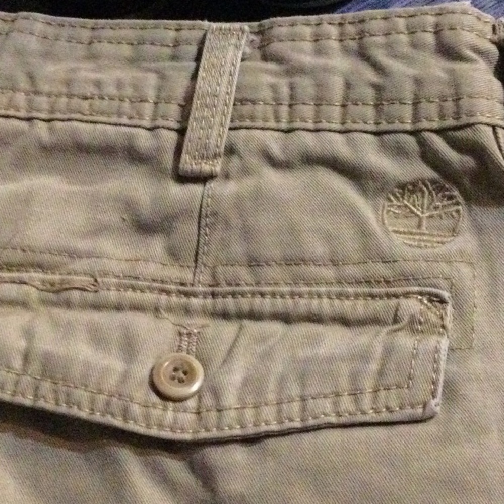 Timberland khaki mens shorts waist size 36